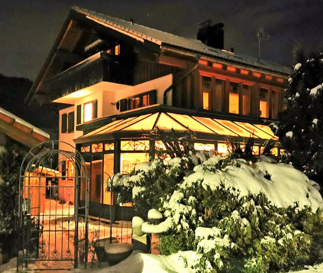 Konstanzer Bergblick Mit Wintergarten Oberstaufen Εξωτερικό φωτογραφία