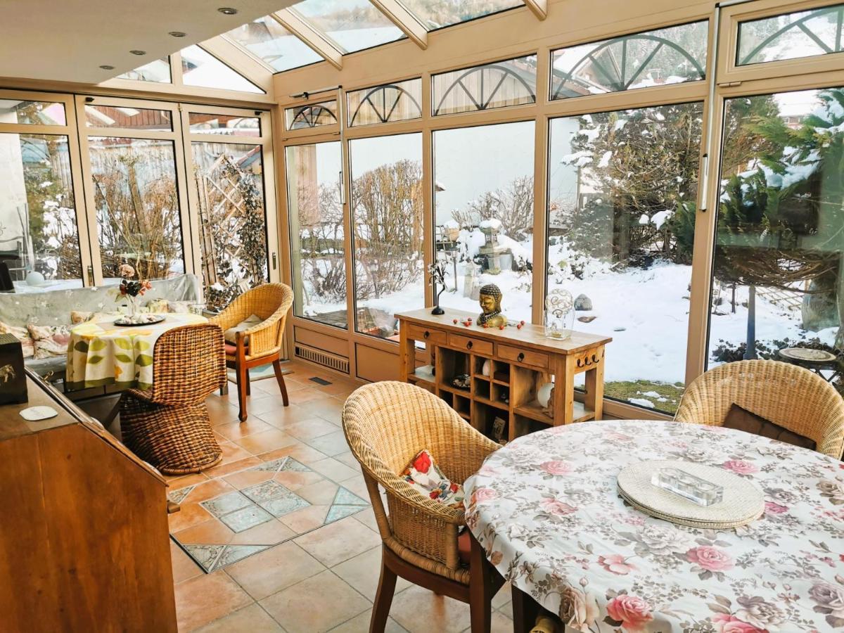 Konstanzer Bergblick Mit Wintergarten Oberstaufen Εξωτερικό φωτογραφία